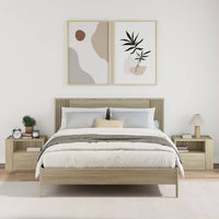 Comodini a Muro 2 pz-Set di 2 Tavolino da notte Rovere Sonoma 45x30x35 cm 384546