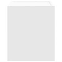 Comodino a Parete Bianco 45x30x35 cm 848325