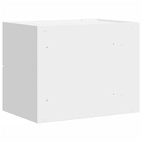 Comodino a Parete Bianco 45x30x35 cm 848325