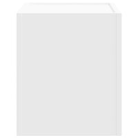 Comodini a Muro 2 pz Bianchi 45x30x35 cm 848326