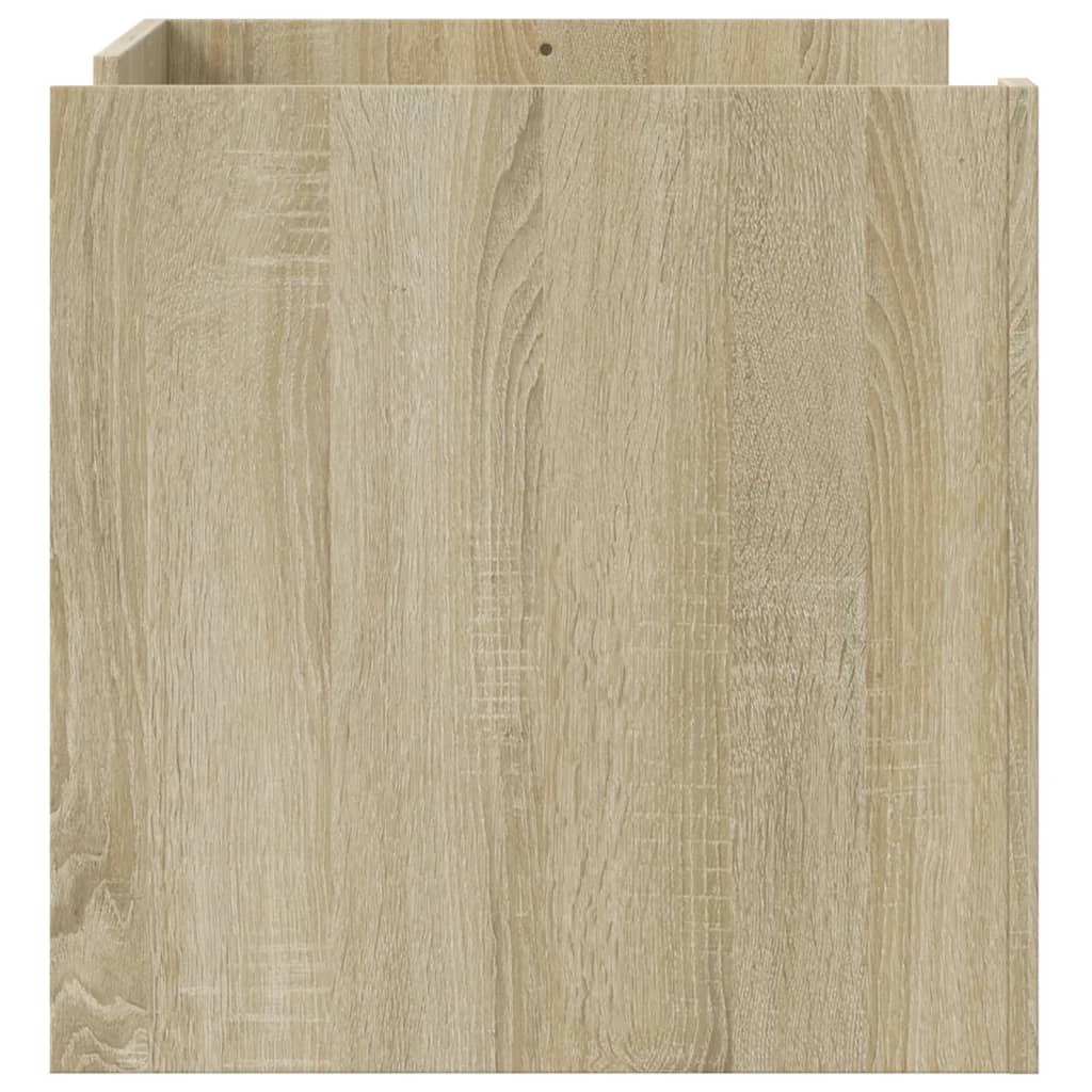 Tavolino da Salotto Rovere Sonoma 80x50x50 cm Legno Multistrato 848341