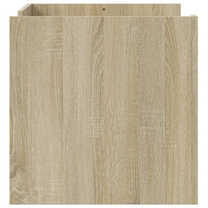 Tavolino da Salotto Rovere Sonoma 80x50x50 cm Legno Multistrato 848341