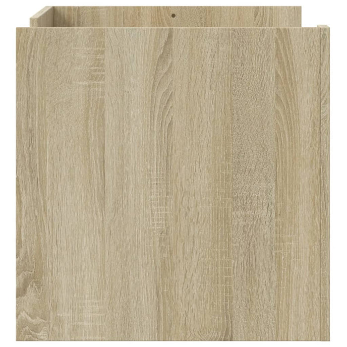 Tavolino da Salotto Rovere Sonoma 80x50x50 cm Legno Multistrato 848341