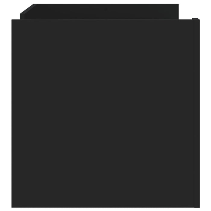 Tavolino da Salotto Nero 100x50x50 cm Legno Multistrato 848347