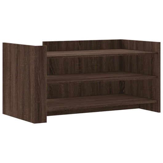 Tavolino Salotto-Tavolino da soggiorno-Tavolo Rovere Marrone 100x50x50 cm Legno Multistrato 427905