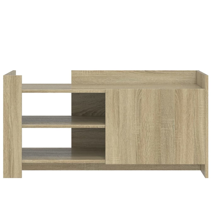 Tavolino Salotto Rovere Sonoma 100x50x50cm in Legno Multistrato 848362