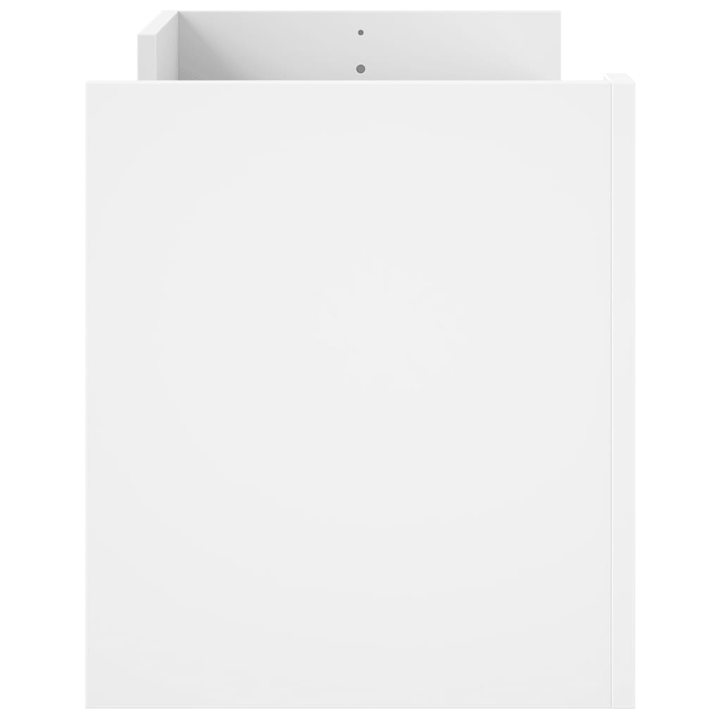 Mobile Porta TV-Mobile per TV-Credenza TV Bianco 100x35x40 cm in Legno Multistrato 643559
