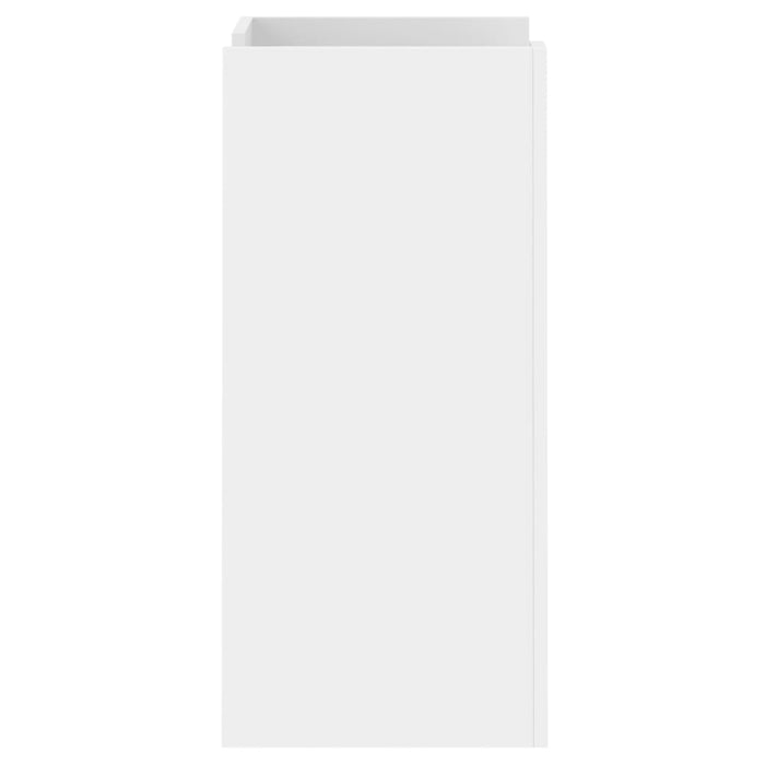 vidaXL Credenza Bianca 45x35x75 cm in Legno Multistrato