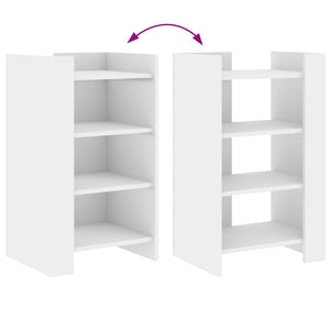 Credenza-Buffet-Armadio da cucina Bianca 45x35x75 cm in Legno Multistrato 780333