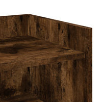 Credenza-Buffet-Armadio da cucina Rovere Fumo 45x35x75 cm in Legno Multistrato 689485