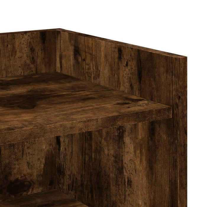 Credenza-Buffet-Armadio da cucina Rovere Fumo 45x35x75 cm in Legno Multistrato 689485