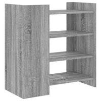 Credenza buffet cassettiera mobile contenitore organizer cucina soggiorno salonsonoma 73,5 x 35 x 75 cm pannelli compositi grigio 02_0036523