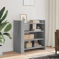 Credenza Grigio Sonoma 73,5x35x75 cm in Legno Multistrato 848393