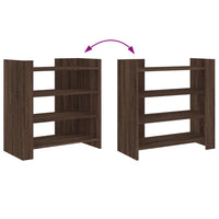 Credenza buffet cassettiera mobile contenitore organizer cucina soggiorno soggiorno 73,5 x 35 x 75 cm derivati ​​del legno marrone 02_0031414