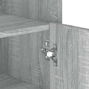 vidaXL Credenza Grigio Sonoma 73,5x35x75 cm in Legno Multistrato