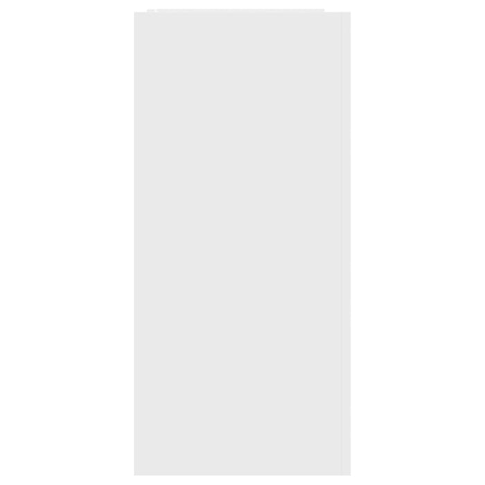 Credenza Bianca 100x35x75 cm in Legno Multistrato