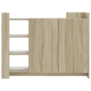 Credenza Rovere Sonoma 100x35x75 cm in Legno Multistrato 848411