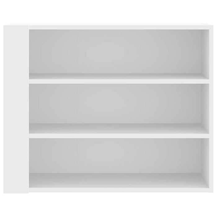 Armadietto a Muro Bianco 75x35x60 cm in Truciolato