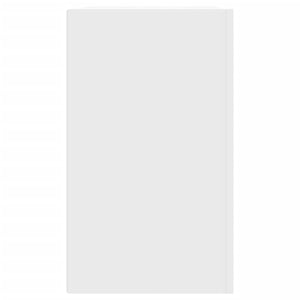 Armadietto a Muro Bianco 75x35x60 cm in Truciolato 848416