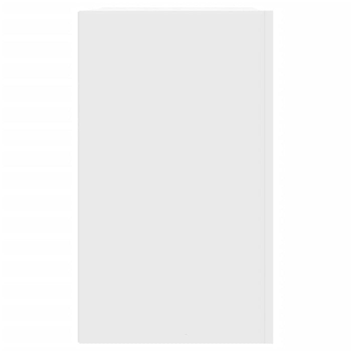 Armadietto a Muro Bianco 75x35x60 cm in Truciolato 848416