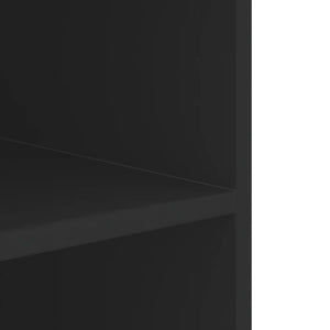 Armadietto a Muro Nero 75x35x60 cm in Truciolato 848417