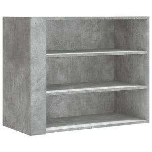 Armadietto a Muro Grigio Cemento 75x35x60 cm in Truciolato 848419