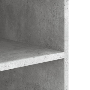 vidaXL Armadietto a Muro Grigio Cemento 75x35x60 cm in Truciolato