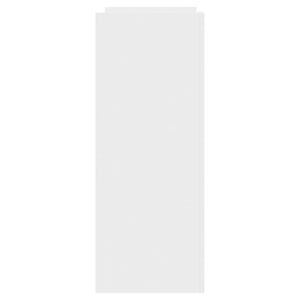 vidaXL Tavolino Consolle Bianco 100x35x90 cm in Legno Multistrato