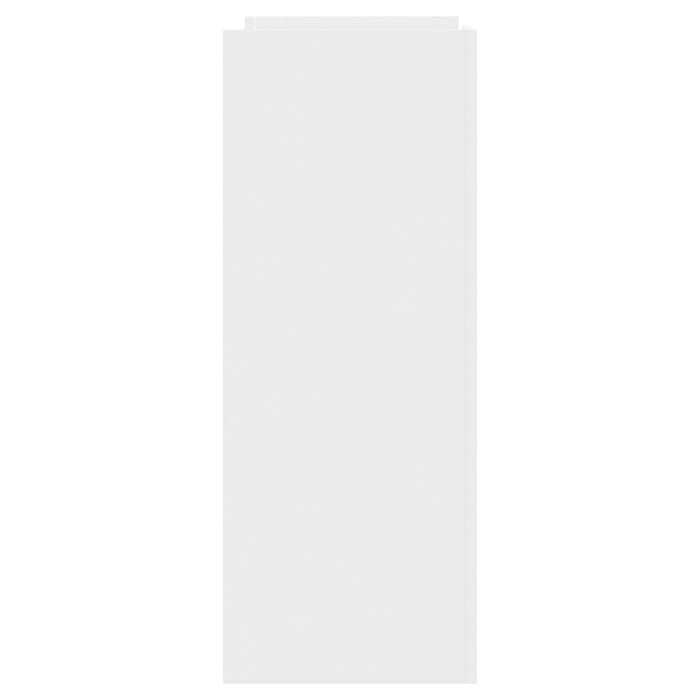 vidaXL Tavolino Consolle Bianco 100x35x90 cm in Legno Multistrato