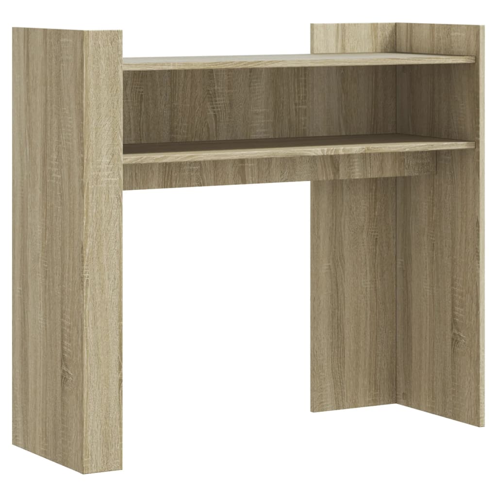 vidaXL Tavolo Consolle Rovere Sonoma 100x35x90 cm in Legno Multistrato