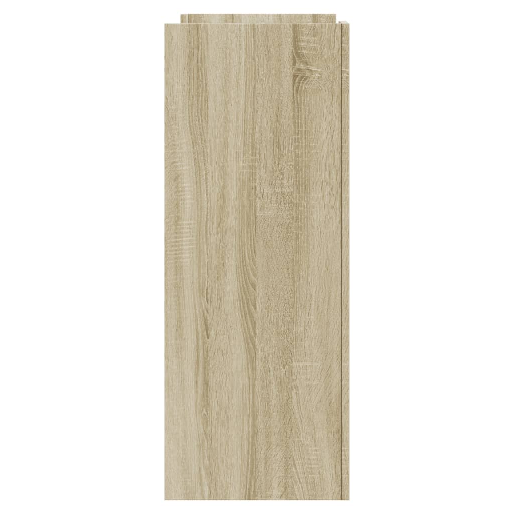 vidaXL Tavolo Consolle Rovere Sonoma 100x35x90 cm in Legno Multistrato
