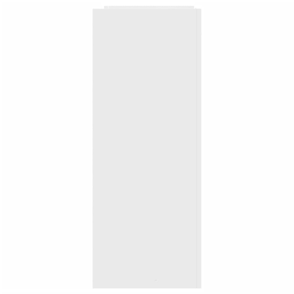 vidaXL Tavolino Consolle Bianco 100x35x90 cm in Legno Multistrato