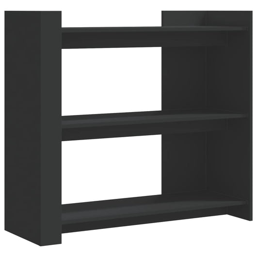 vidaXL Tavolino Consolle Nero 100x35x90 cm in Legno Multistrato