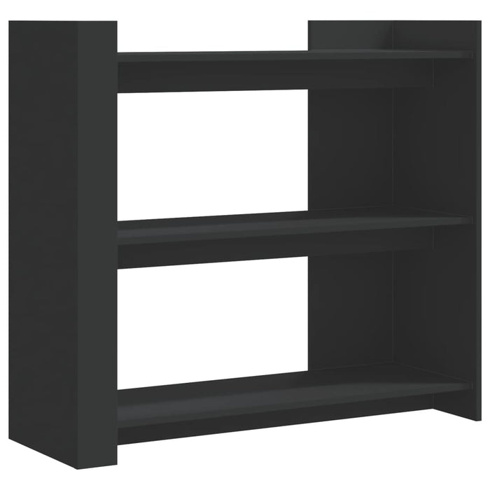 vidaXL Tavolino Consolle Nero 100x35x90 cm in Legno Multistrato