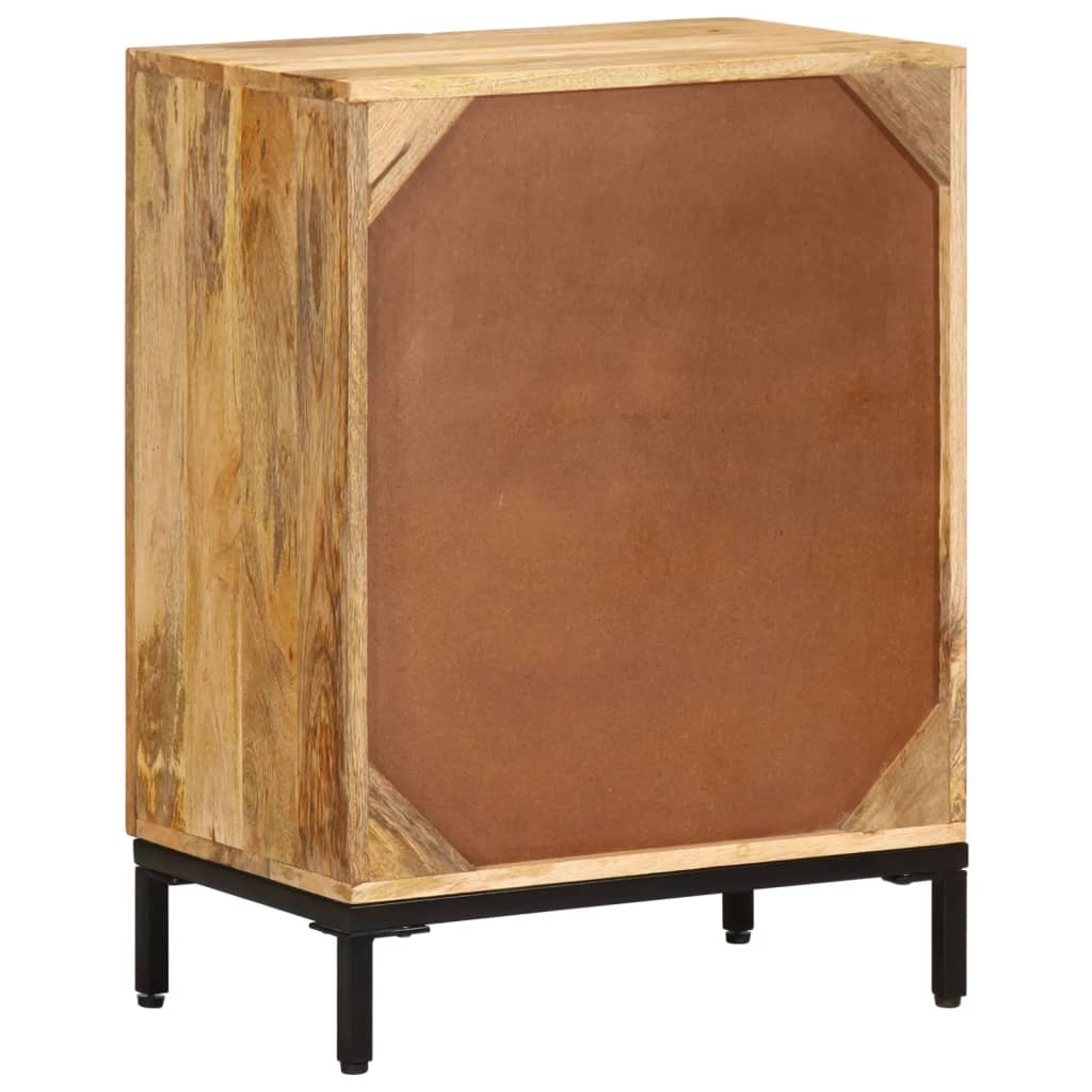 vidaXL Credenza 53x35x72 cm in Legno Massello di Mango