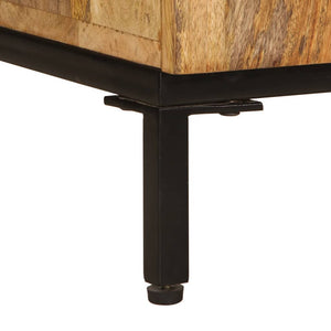 vidaXL Credenza 53x35x72 cm in Legno Massello di Mango