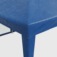 vidaXL Tenda per Feste con 12 Pareti Laterali in Rete Blu 8x4 m HDPE