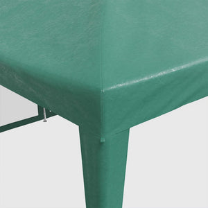 Tenda per Feste con 12 Pareti Laterali in Rete Verde 8x4 m HDPE 4010073