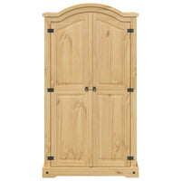 Armadio Corona 102x52x186 cm in Legno Massello di Pino 4012154