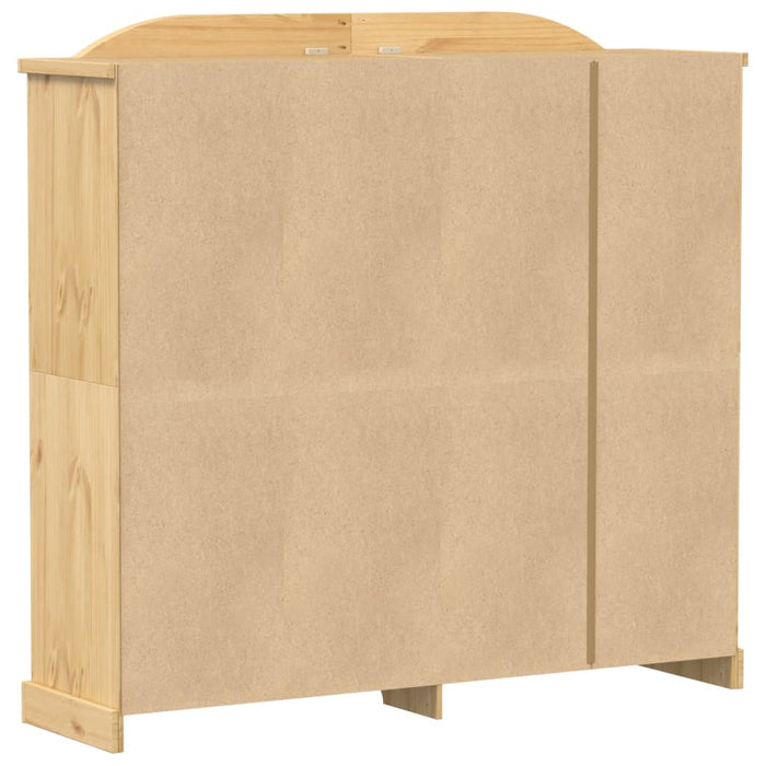 vidaXL Armadio Corona 194x52x186 cm in Legno Massello di Pino