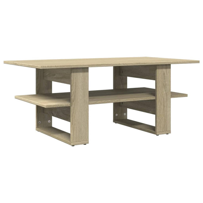 Tavolino da Salotto Rovere Sonoma 102x55x42cm Legno Multistrato
