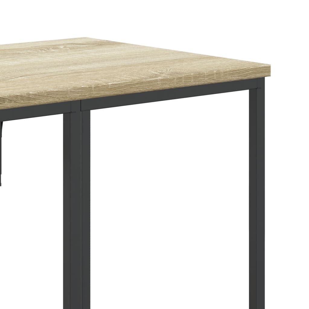 Appendiabiti con Scaffali Rovere Sonoma in Legno Multistrato