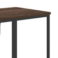 Appendiabiti con Scaffali Rovere Marrone in Legno Multistrato