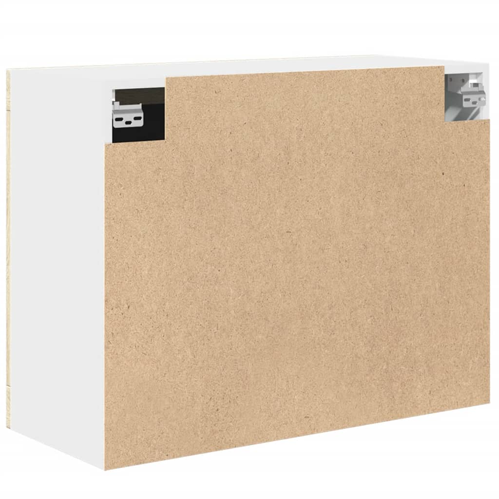 Mobile Pensile “Lyon” Vetro Rovere Sonoma 80x31x60cm 849624