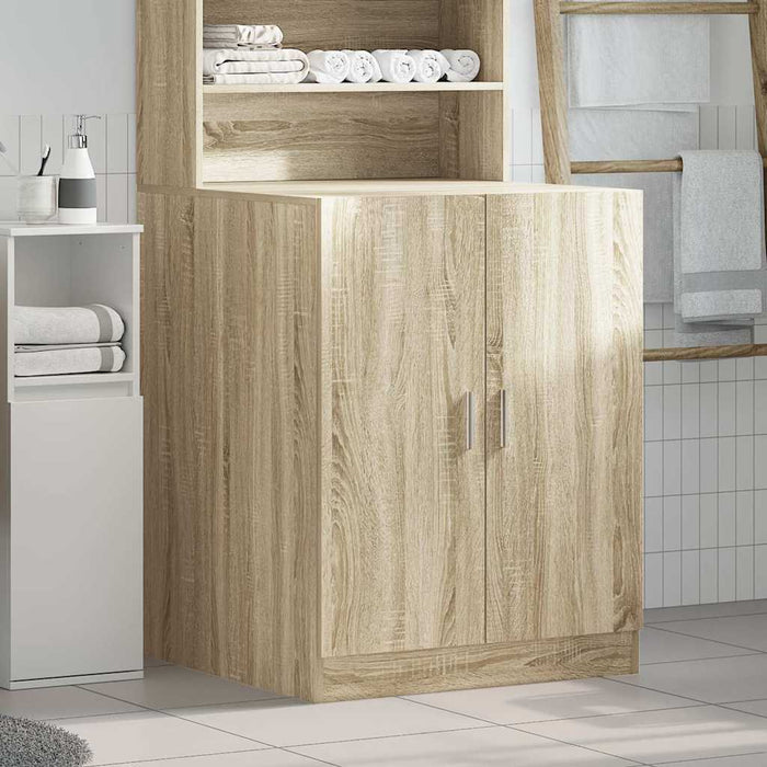 vidaXL Mobile per Lavatrice Rovere Sonoma 70,5x71,5x91,5 cm