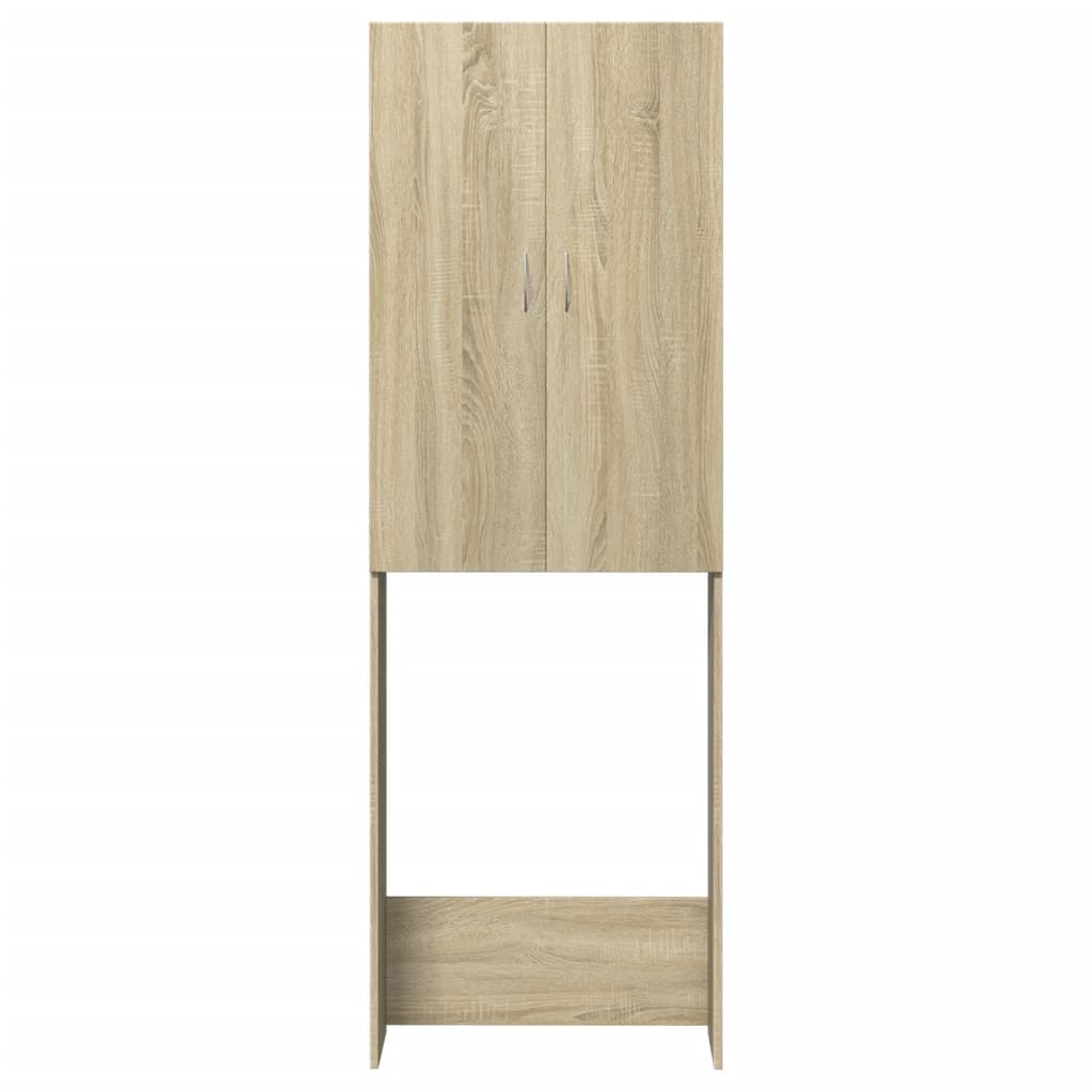 Mobile per Lavatrice Rovere Sonoma 64x25,5x190 cm 849651