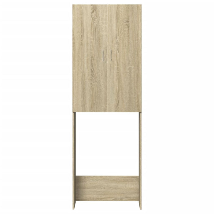 Mobile per Lavatrice Rovere Sonoma 64x25,5x190 cm 849651