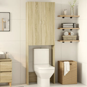 Mobile per Lavatrice Rovere Sonoma 64x25,5x190 cm 849651