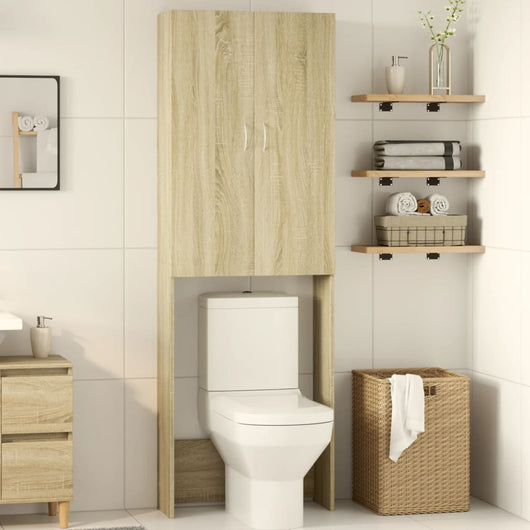 Mobile per Lavatrice Rovere Sonoma 64x25,5x190 cm 849651