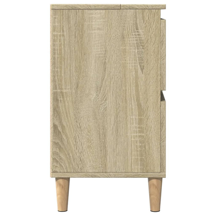 Mobile Lavabo Rovere Sonoma 80x33x60 cm in Legno Multistrato